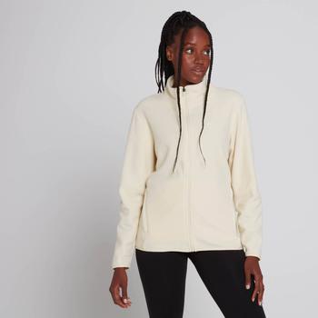 推荐MP Women's Essential Fleece Zip Through Jacket - Ecru商品