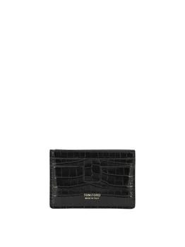 Tom Ford | Alligator Wallets & Card Holders Black,商家Wanan Luxury,价格¥1334