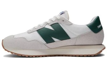 New Balance | [预售3天]NB 237 复古 织物透气 低帮 休闲跑步鞋 男女同款 灰绿色,商家AMRAP,价格¥366