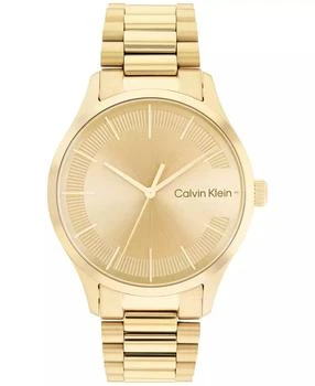 Calvin Klein | Gold-Tone Bracelet Watch 40mm,商家Macy's,价格¥787