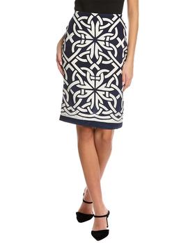 samantha, SAMANTHA SUNG | Samantha Sung Chloe Silk Pencil Skirt商品图片 3.7折