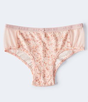 product Aeropostale Women's Floral Mesh Logo Cheeky image