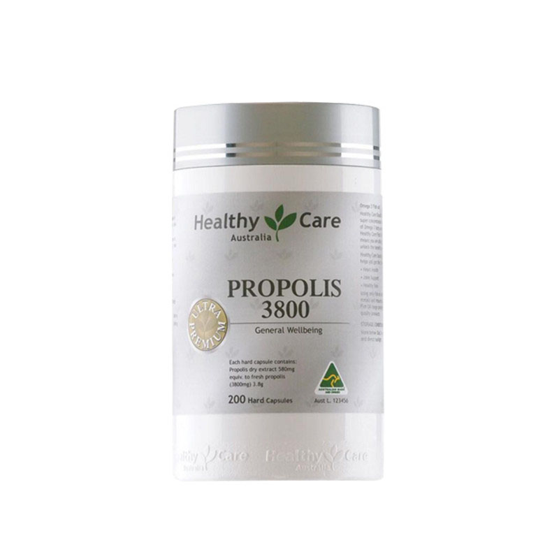 Healthy Care | Healthy Care 高含量蜂胶 3800mg 200粒*3商品图片,额外8折, 包邮包税, 额外八折