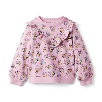 Janie and Jack | Floral Sweatshirt (Toddler/Little Kids/Big Kids) 7折