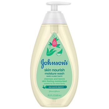 Johnson's Baby | Skin Nourish Moisture Baby Body Wash, Aloe商品图片,满$80享8折, 满折