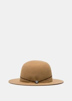 推荐Filù Hats Brown Rollable Beaver Felt Hat商品