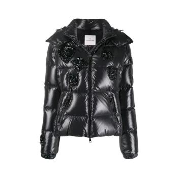 Moncler | MONCLER 女黑色女士羽绒服 1A51A20-C0064-999商品图片,满$100享9.5折, 满折