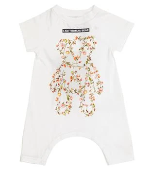 Burberry | Baby花卉棉质连身衣 