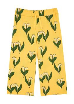 推荐KIDS Yellow floral-print jersey sweatpants (12 months-10 years)商品
