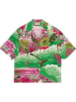 推荐GUCCI - Ocean Print Shirt商品