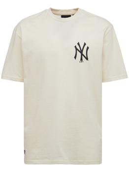 New Era | Oversize Big Ny Logo Cotton T-shirt商品图片,额外7折, 额外七折