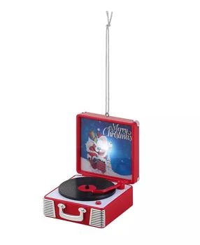 Mr. Christmas | 3.8" Retro Vinyl Record Player Ornament,商家Macy's,价格¥227