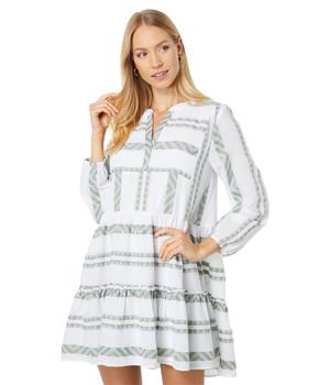 Vineyard Vines价格, Vineyard Vines | Breezy Tiered Jacquard Dress商品图片 