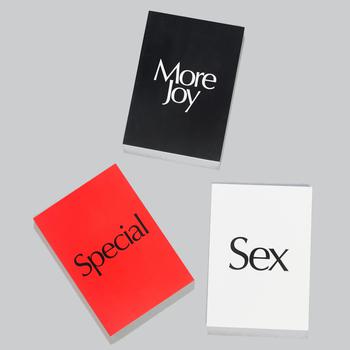 商品More Joy | More Joy Stationery Notebooks (Set of 3),商家Coggles CN,价格¥156图片