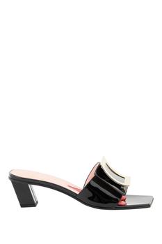 Love Leather, Roger Vivier | Roger vivier patent leather biki love mules商品图片 6.8折