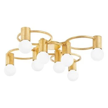 mitzi | Hope 8 Light Semi Flush Ceiling Light,商家Bloomingdale's,价格¥2982