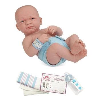 JC TOYS | La Newborn First Day 14" Real Boy Baby Doll,商家Macy's,价格¥372