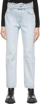 Alexander Wang | Blue Slim Fray Jeans商品图片,独家减免邮费