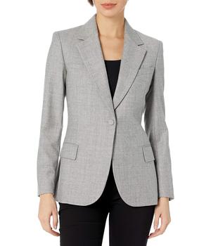 Theory | Women's Fitted Blazer Sleek Flannel商品图片,独家减免邮费