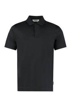 zegna, Zegna | Z Zegna Buttoned Short-Sleeved Polo Shirt商品图片 7.6折