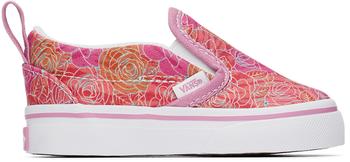 商品Vans | Baby Pink Slip-On V Sneakers,商家SSENSE,价格¥372图片