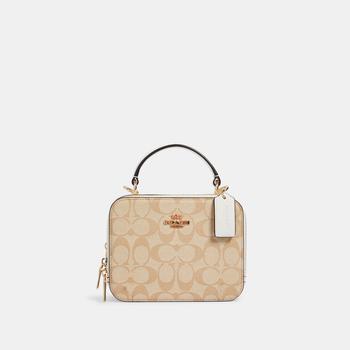 Coach Outlet Box Crossbody In Signature Canvas product img