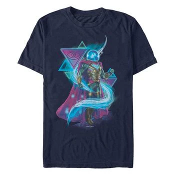 Marvel | Marvel Men's Spider-Man Far From Home Mysterio Abstract Symbols, Short Sleeve T-shirt 独家减免邮费