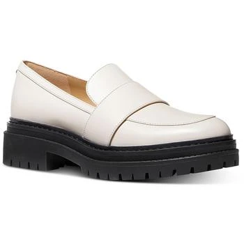 推荐MICHAEL Michael Kors Womens Parker  Slip On Leather Loafers商品