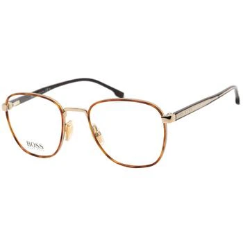 推荐Hugo Boss Men's Eyeglasses - Clear Demo Lens Metal Square Frame | BOSS 1048/IT 0000 00商品