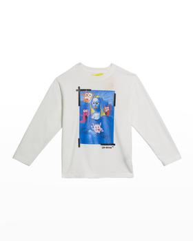 推荐Boy's Monsterlisa Pullover Sweater, Size 4-12商品