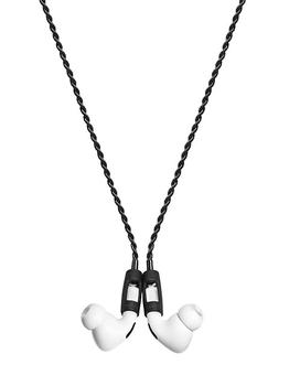 商品TAPPER | Hematite-Plated Airpods & Airpods Pro Rope Chain,商家Saks Fifth Avenue,价格¥652图片