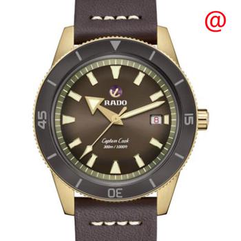 雷达男表精选, Rado | Captain Cook Automatic Brown Dial Mens Watch R32504306商品图片 6.8折