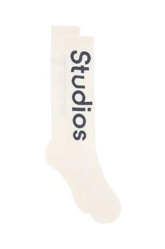 推荐Acne studios long sport socks with logo商品