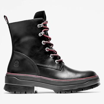 添柏岚女鞋, Timberland | Malynn EK+ Mid Lace-Up Boot for Women in Black商品图片 5.9折