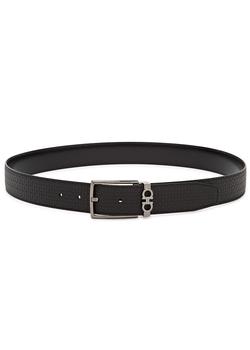 推荐Black embossed leather belt商品