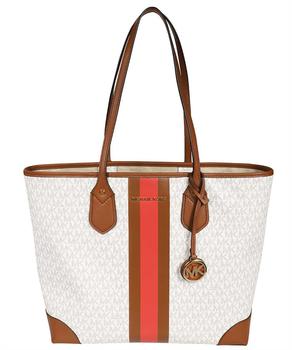 michael kors tote托特包, Michael Kors | Michael Kors EVA LARGE LOGO STRIPE TOTE Bag商品图片 