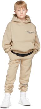 商品Essentials | SSENSE Exclusive Kids Beige Fleece Lounge Pants,商家SSENSE,价格¥359图片