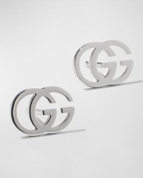 Gucci | 18K Gold Running G Stud Earrings商品图片,