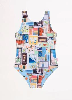 Seafolly | Seafolly - Girl's On Vacation Reversible One Piece Swimsuit,商家ELITE FINDS,价格¥303