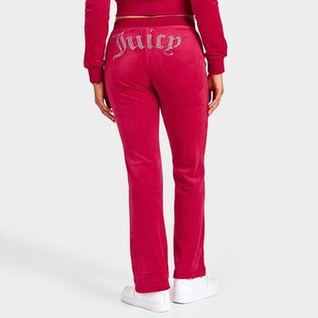 Juicy Couture | Women's Juicy Couture OG Big Bling Velour Track Pants商品图片,