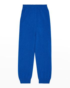 美国The Row, The Row | Kid's Solid Cashmere Jogger Pants, Size 2-10商品图片 3.7折