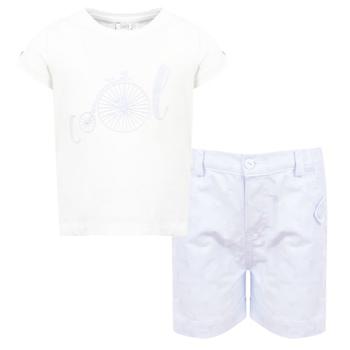 推荐Bicycle T Shirt & Shorts Set White商品