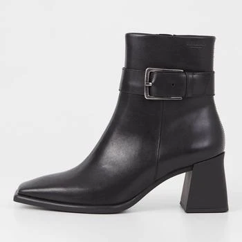 推荐Vagabond Women's Hedda Buckle Leather Heeled Boots商品
