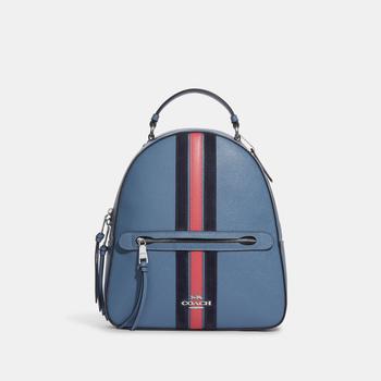 coach tabby双肩包, Coach | Coach Outlet Jordyn Backpack With Varsity Stripe商品图片 3.2折