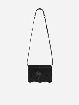 推荐Palm Beach rhinestoned leather bag商品