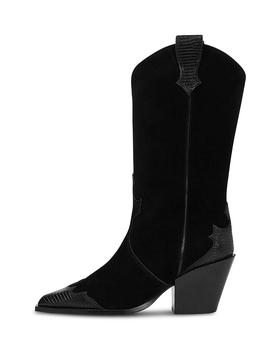 AEYDE | Women's Ariel Pointed Toe Western Boots商品图片,满$100减$25, 满减