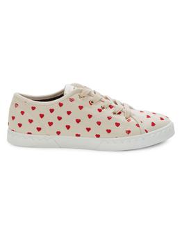 kate spade帆布包, Kate Spade | ​Vale Heart Canvas Sneakers商品图片 5.4折, 满$150享7.5折, 满折
