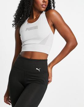 Puma | Puma Evoknit sports bra in grey商品图片,5.3折