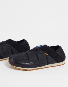 Teva | Teva Re-Ember Moc slippers in black商品图片,7.6折起