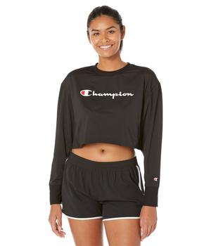 CHAMPION | Soft Touch Long Sleeve Cropped Crew商品图片,7.5折